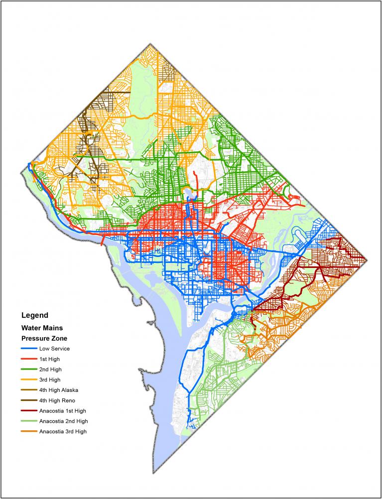 updated service area map