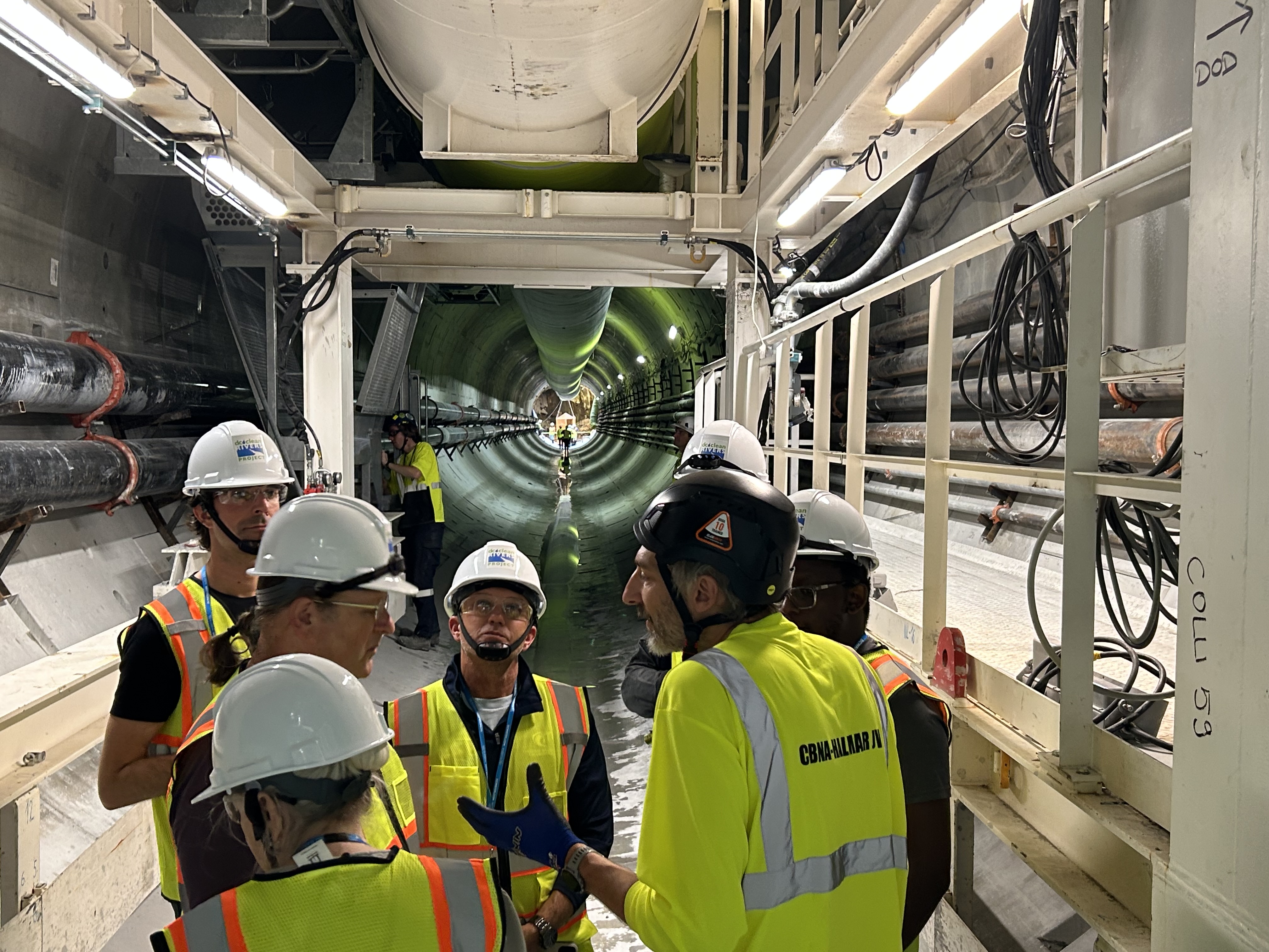 Public Tour inside the Potomac River Tunnel