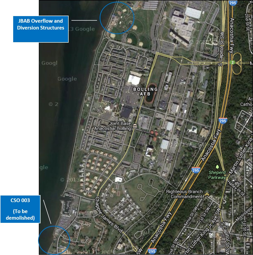 JBAB Overflow and Diversion Structures Project
