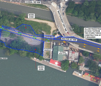 Water Street Potomac River Tunnel Traffic Advisory