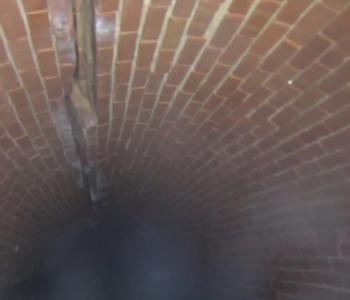 picture of damage inside the RCMI