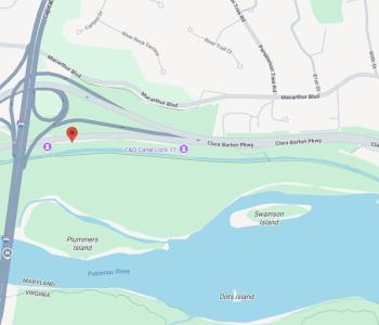 Map of the impacted area.