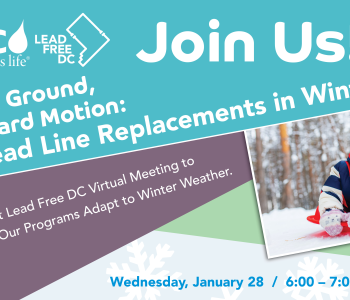 Flyer reads Join Us January 28 6 p.m. - 7 p.m.