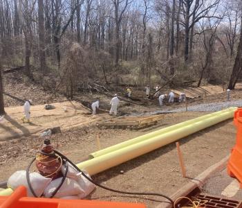 Workers doing ongoing rehabilitation work