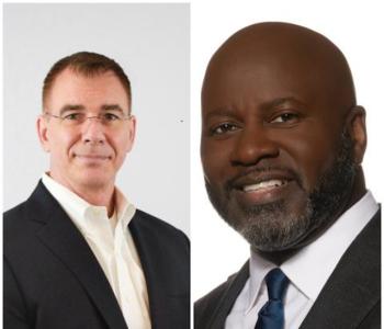 (L) Jesse Hillman, Chief Information Officer (R) Ernest Tuckett, Chief Legal Officer
