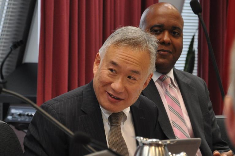 Former Board Chair Allen Lew