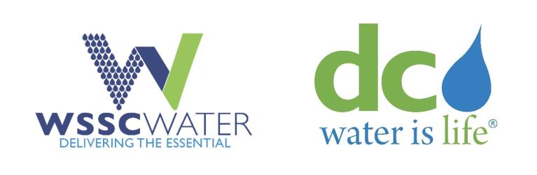 WSSC and DC Water Logos
