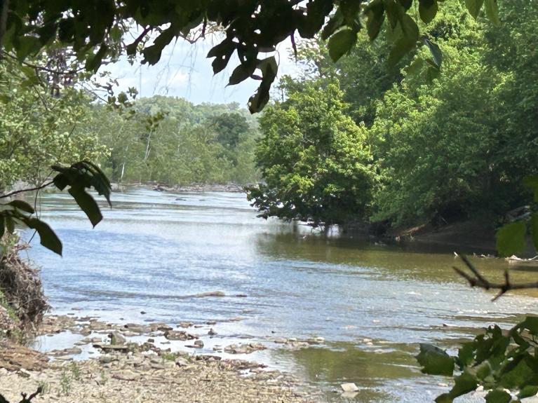 Photo of Potomac River at the overflow location