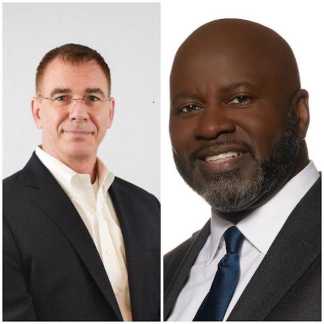 (L) Jesse Hillman, Chief Information Officer (R) Ernest Tuckett, Chief Legal Officer