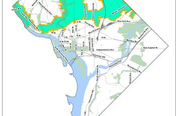 Updated map of impacted area