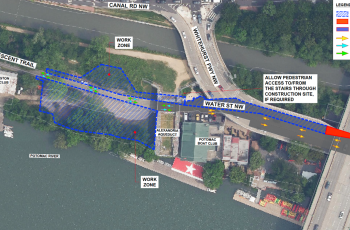 Water Street Traffic Advisory Water Street Potomac River Tunnel Traffic Advisory