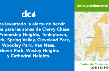 Boil Water Advisory Lifted Spanish Spanish language graphic lifting boil water advisory
