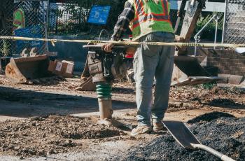 LFDC Lead Service Line Replacement Lead Free DC Lead Service Line Replacement construction work