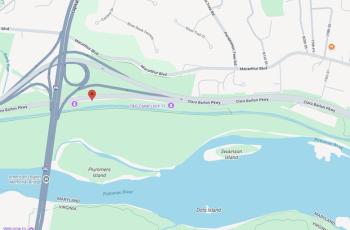 Map of the impacted area.