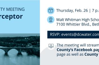 Graphic with meeting information