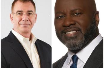 (L) Jesse Hillman, Chief Information Officer (R) Ernest Tuckett, Chief Legal Officer