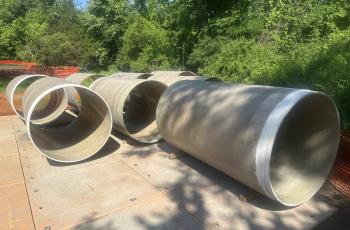 66-inch Hobas Pipe